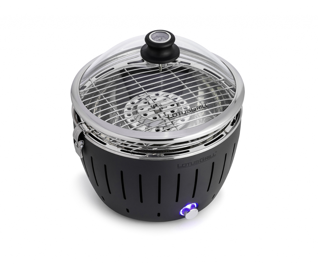 LotusGrill\u0020Glazen\u0020deksel\u0020Mini\u0020\u00D8290mm\u0020met\u0020ge\u00EFntegreerde\u0020thermometer