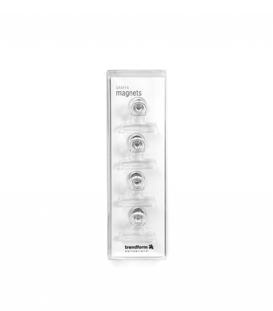 Trendform\u0020Magnet\u0020Clip\u0020Graffa\u0020Transparant\u0020\u002D\u0020set\u0020van\u00204\u0020stuks