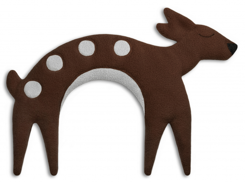 Leschi\u0020Verwarmingskussen\u0020Flora\u0020het\u0020hertje\u0020\u002D\u0020chocolade