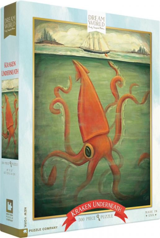 New\u0020York\u0020Puzzle\u0020Company\u0020Kraken\u0020Onderwater\u0020\u002D\u0020500\u0020stukjes