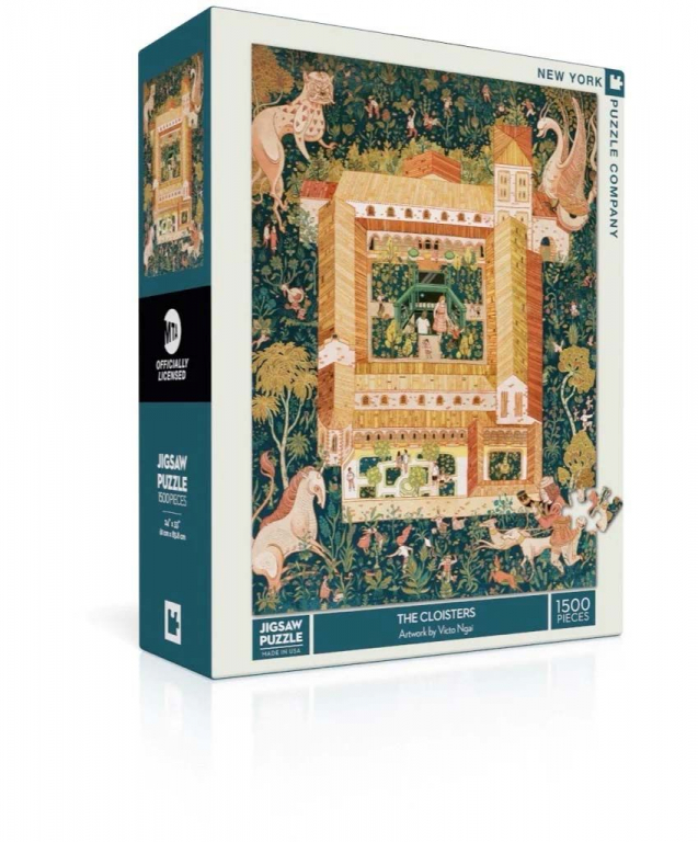 New\u0020York\u0020Puzzle\u0020Company\u0020De\u0020Cloisters\u0020\u002D\u00201500\u0020stukjes