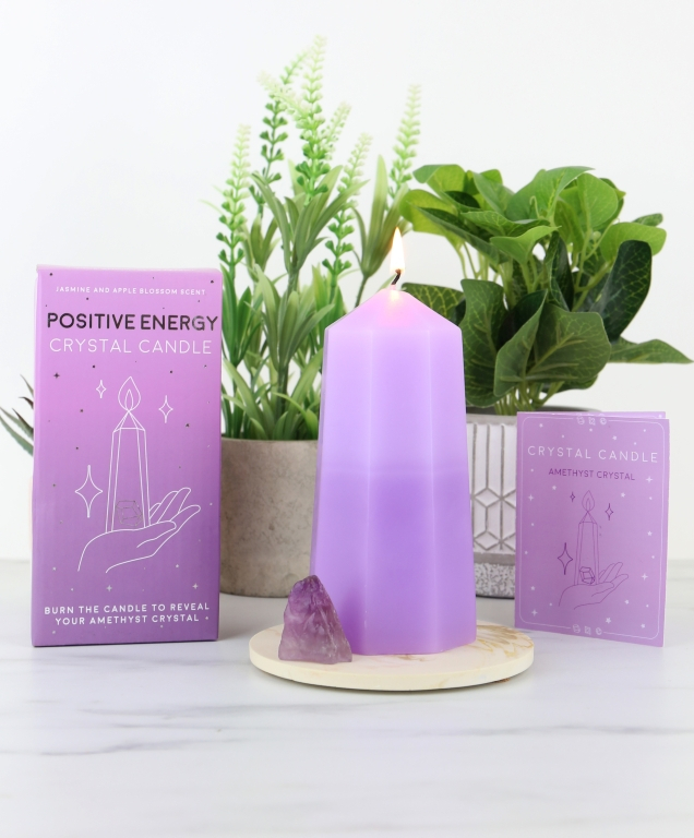 Gift\u0020Republic\u0020Crystal\u0020Candle\u0020\u002D\u0020Positiviteit