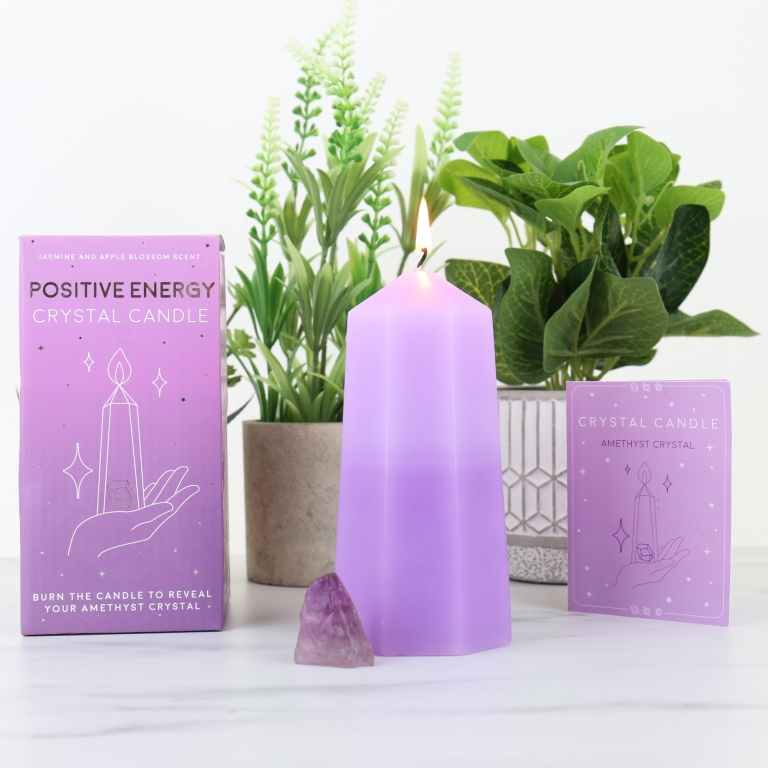 Gift\u0020Republic\u0020Crystal\u0020Candle\u0020\u002D\u0020Positiviteit