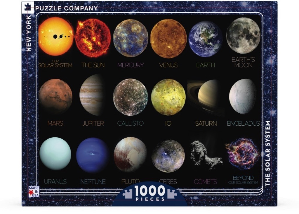 New\u0020York\u0020Puzzle\u0020Company\u0020De\u0020Zonnestelsel\u0020\u002D\u00201000\u0020stukjes