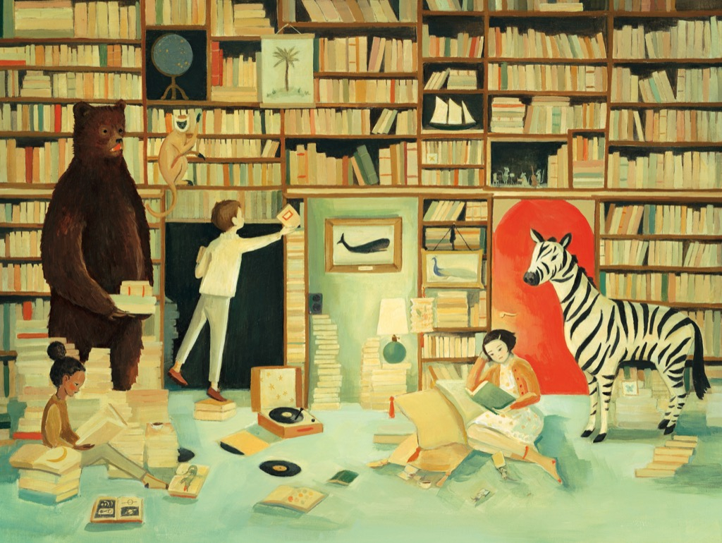 New\u0020York\u0020Puzzle\u0020Company\u0020De\u0020Bibliotheek\u0020\u002D\u00201000\u0020stukjes