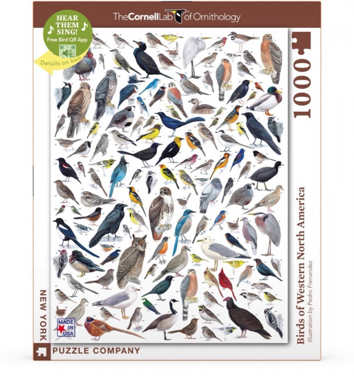 New\u0020York\u0020Puzzle\u0020Company\u0020Vogels\u0020van\u0020West\u002DAmerika\u0020\u002D\u00201000\u0020stukjes