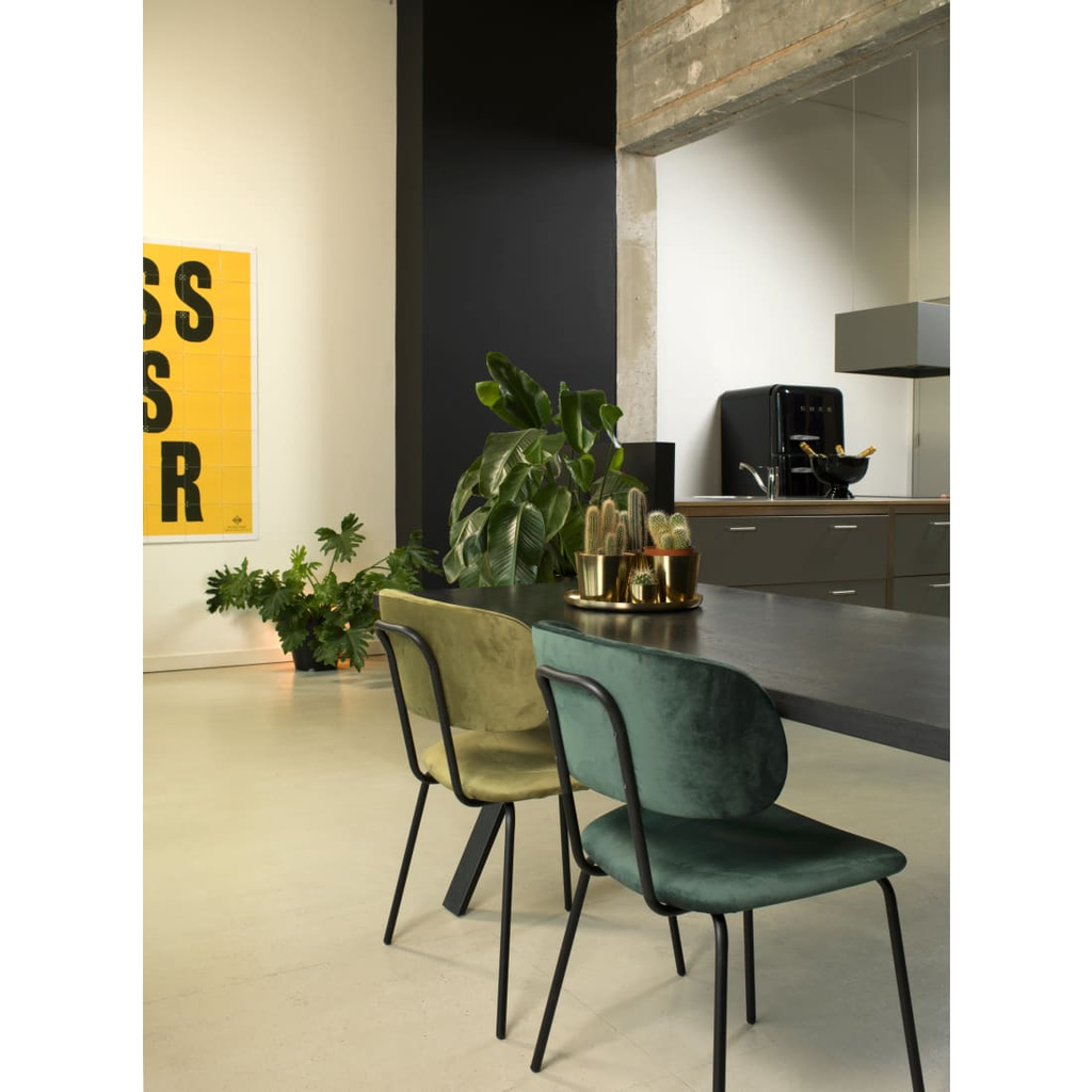 Werkliving\u0020Eetkamerstoel\u0020Bo\u0020RS\u0020\u002D\u0020Velvet\u0020Earth\u0020Teal