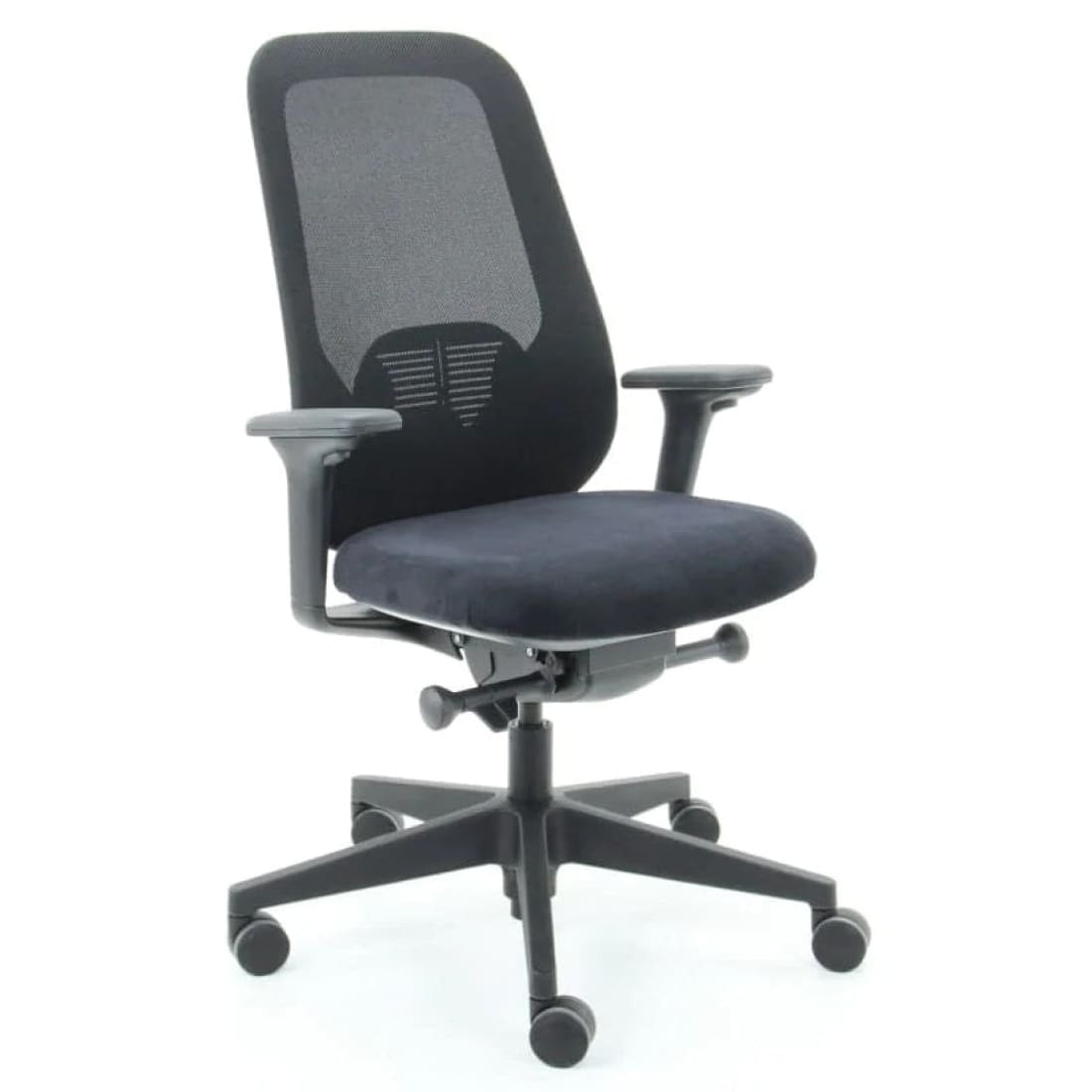 Werkstoel\u0020Nora\u0020Mesh\u0020Zwart\u0020Regain\u0020\u002D\u0020Ergonomisch\u0020Design\u0020NEN1335