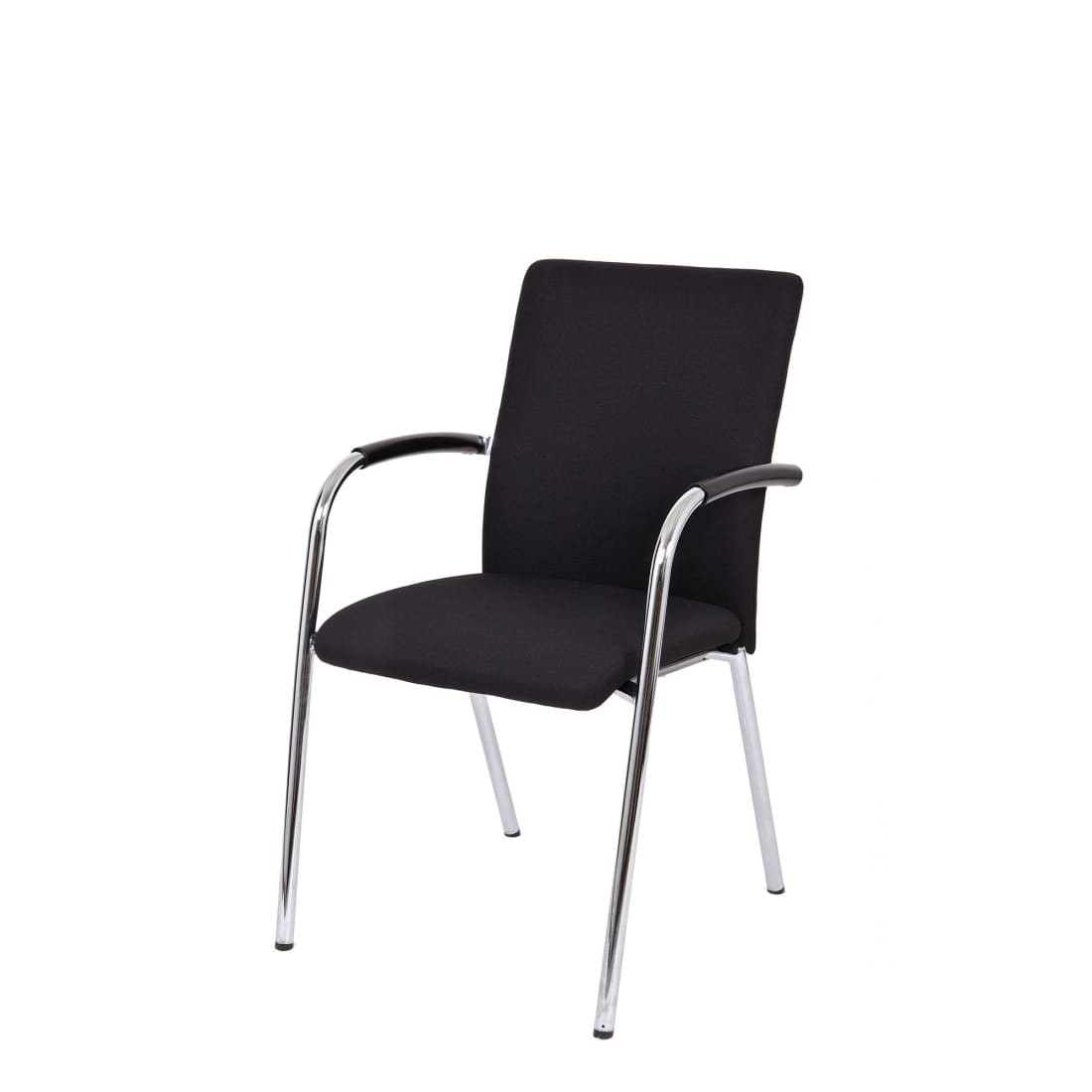 Workliving\u0020Vergaderstoel\u0020X1\u0020\u002D\u0020Comfort\u0020Vierpoot\u0020Zwart