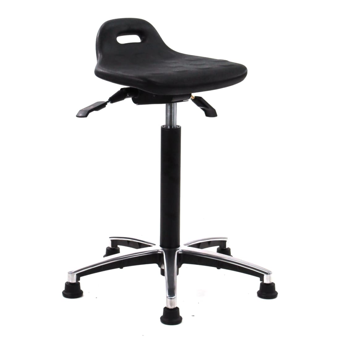 Werkstoel\u0020met\u0020steun\u0020\u002D\u0020PU\u0020zitting\u0020\u002D\u0020Aluminium\u0020frame\u0020\u002D\u0020Stapruk