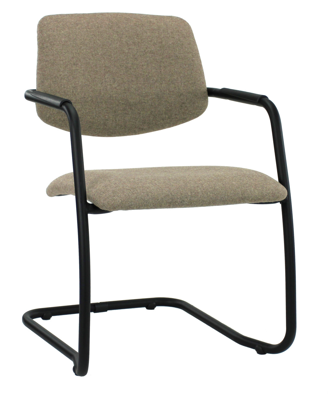 Workliving\u0020Vergaderstoel\u0020X5\u0020\u002D\u0020Sledeframe\u0020\u002D\u0020Wolvilt\u0020Fenice\u0020511\u0020lichtbruin\u0020\u002D\u0020frame\u0020zwart