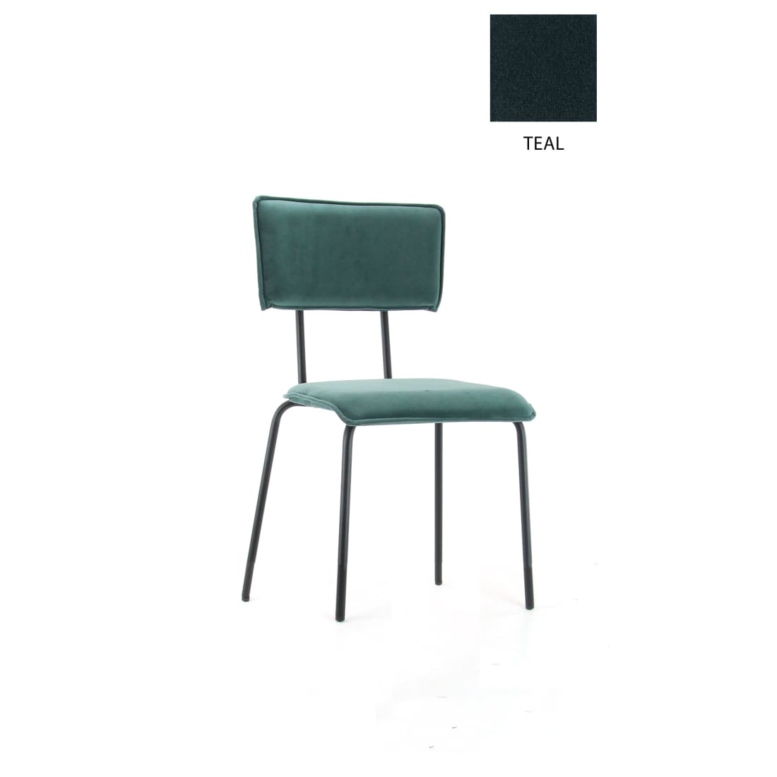 Workliving\u0020Eetkamerstoel\u0020Bo\u0020\u002D\u0020Fluweel\u0020Aardetint\u0020Blauwgroen