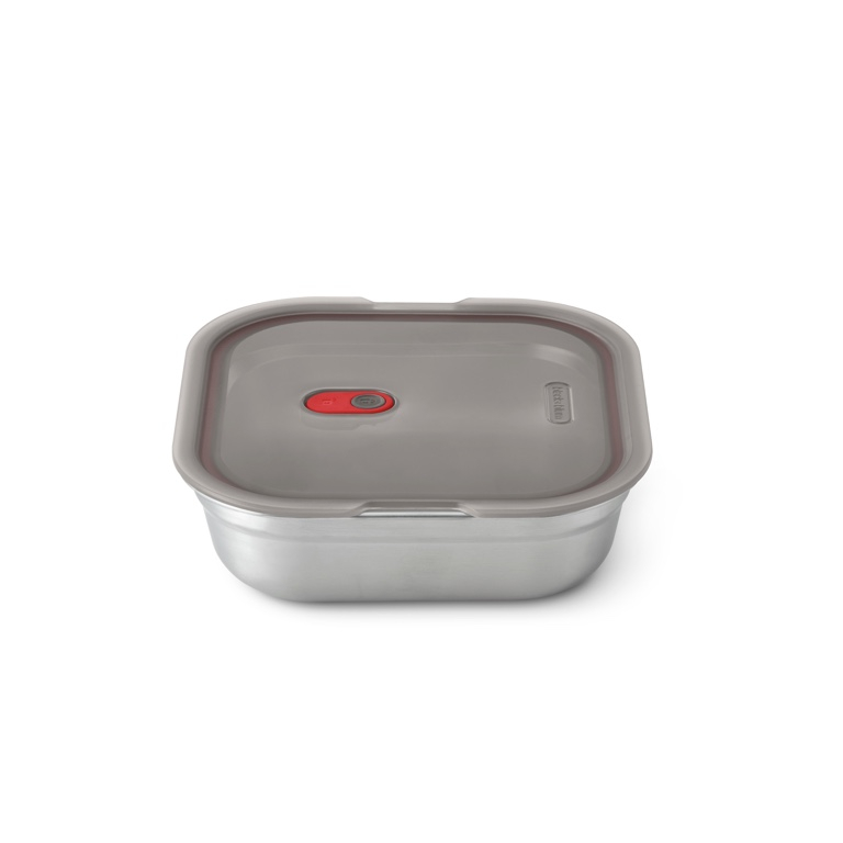 Zwart\u002BBlum\u0020Stalen\u0020Voedselbox\u0020Vierkant\u0020\u002D\u0020195x189x58mm\u0020\u002D\u0020Grijs\u002FRood