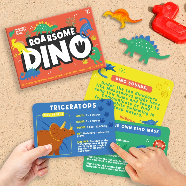 Cadeau\u0020Republiek\u0020Kids\u0020Trivia\u0020\u002D\u0020Brullende\u0020Dino\u0020Trivia