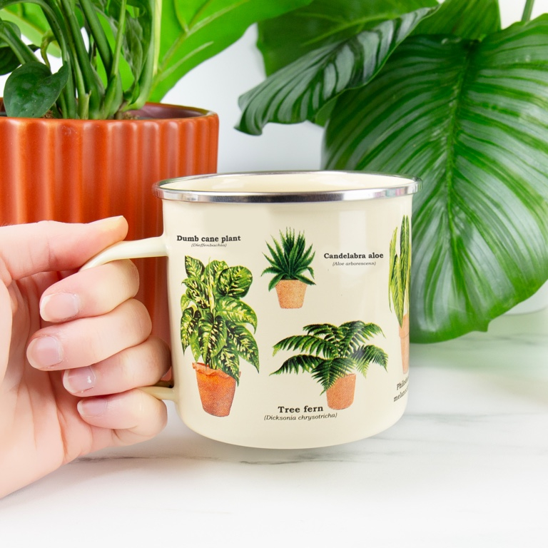 Gift\u0020Republic\u0020Kamerplant\u0020\u002D\u0020Emaille\u0020Mok