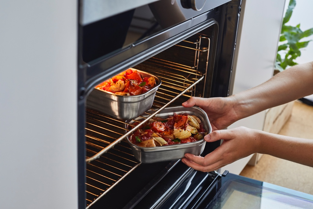 Zwart\u002BBlum\u0020Voedselbox\u0020Set\u0020Medium