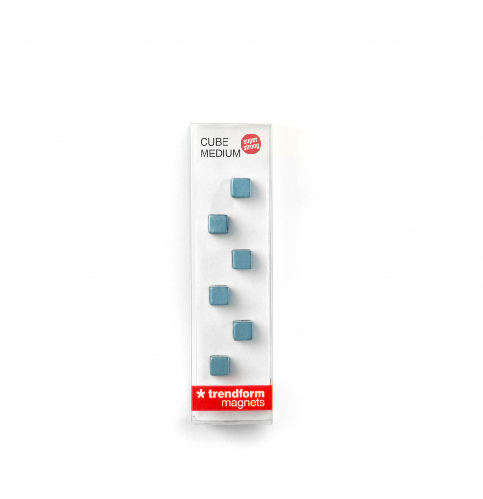 Trendform\u0020Magnet\u0020Cube\u0020Medium\u0020\u002D\u0020set\u0020van\u00206\u0020\u002D\u0020Blauw