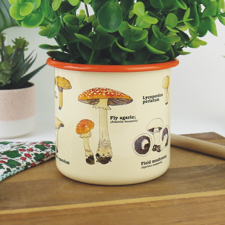 Gift\u0020Republic\u0020Paddenstoelen\u0020\u002D\u0020Emaille\u0020Bloempot