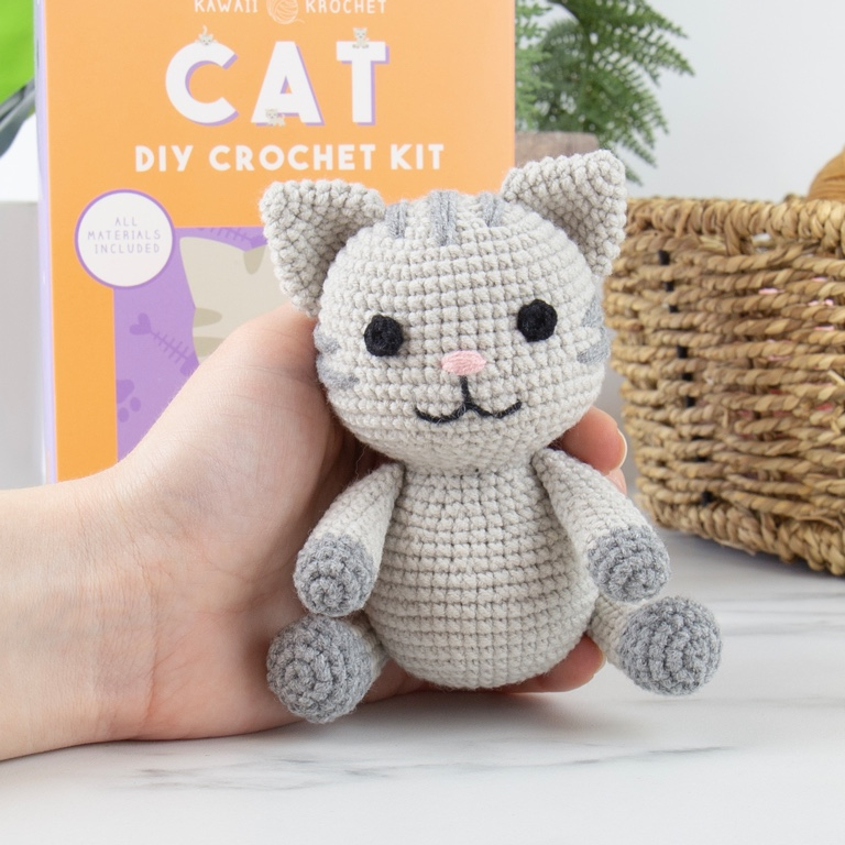 Gift\u0020Republic\u0020DIY\u0020Cat\u0020Crochet\u0020Kit