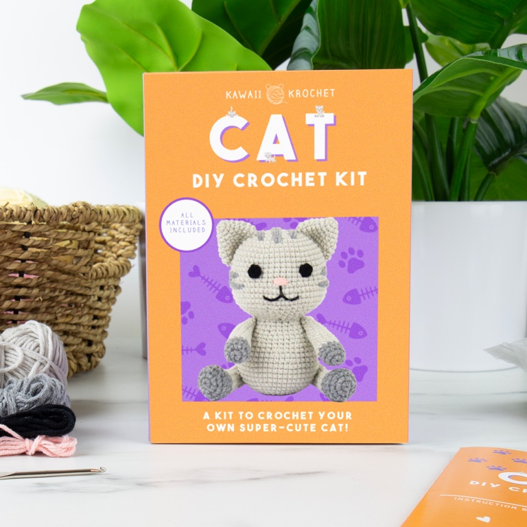 Gift\u0020Republic\u0020DIY\u0020Cat\u0020Crochet\u0020Kit