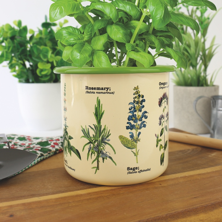 Gift\u0020Republic\u0020Kruiden\u0020\u002D\u0020Emaille\u0020Bloempot