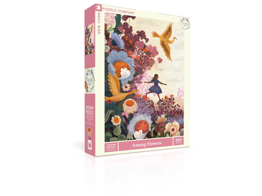 New\u0020York\u0020Puzzle\u0020Company\u0020Among\u0020Flowers\u0020\u002D\u0020500\u0020stukjes