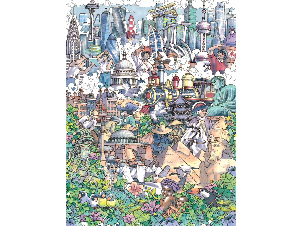 New\u0020York\u0020Puzzle\u0020Company\u0020Passage\u0020of\u0020Time\u0020\u002D\u00201000\u0020stukjes