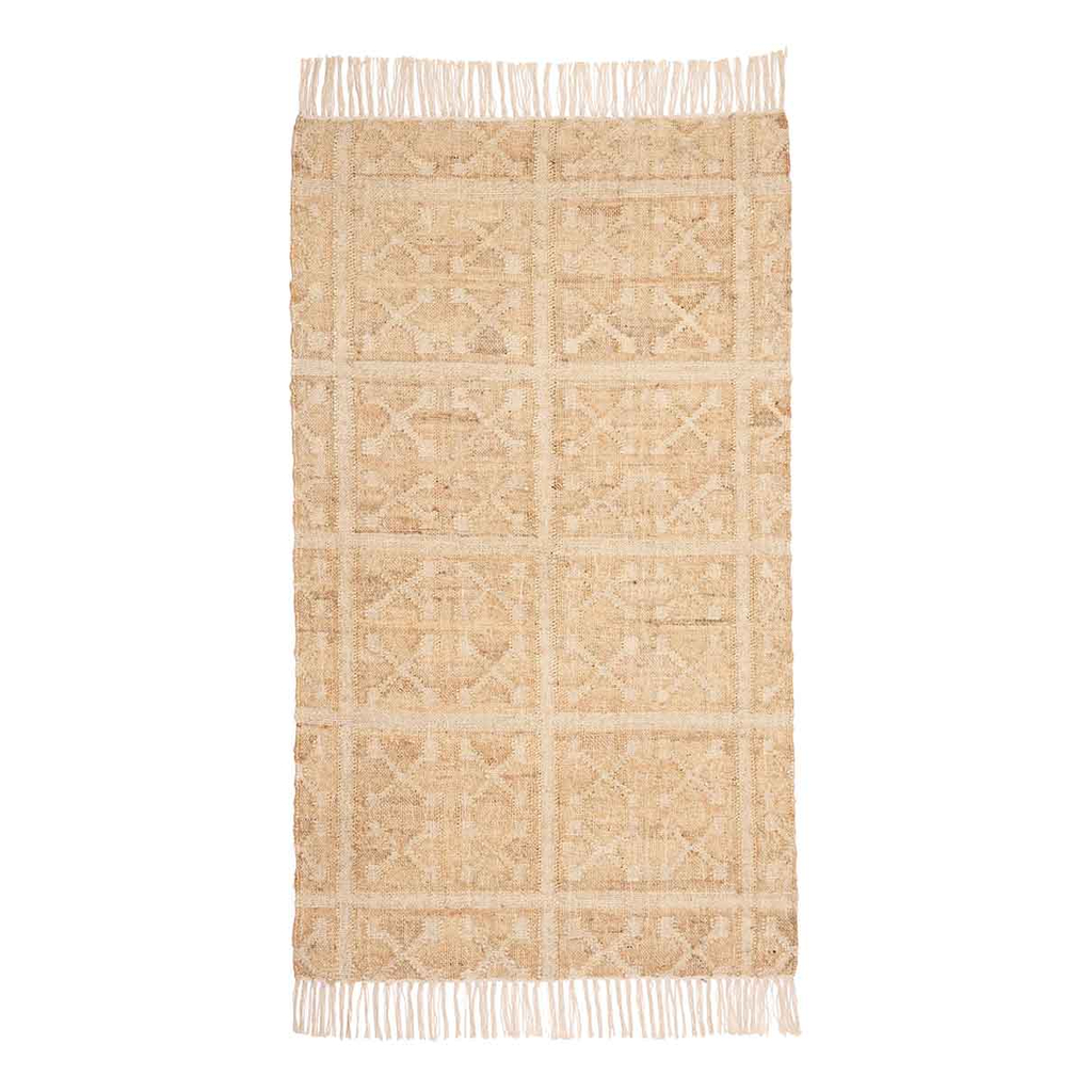 Hana,\u0020tapijt\u0020naturel\u002080x150\u0020cm.