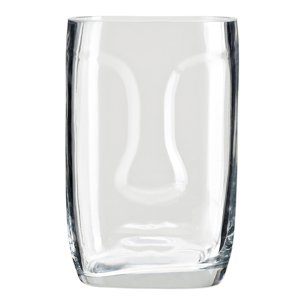 Vaas\u0020Gezicht\u0020van\u0020Glas\u0020Transparant\u0020\u0028B\u002FH\u002FD\u0029\u002013x20x11cm