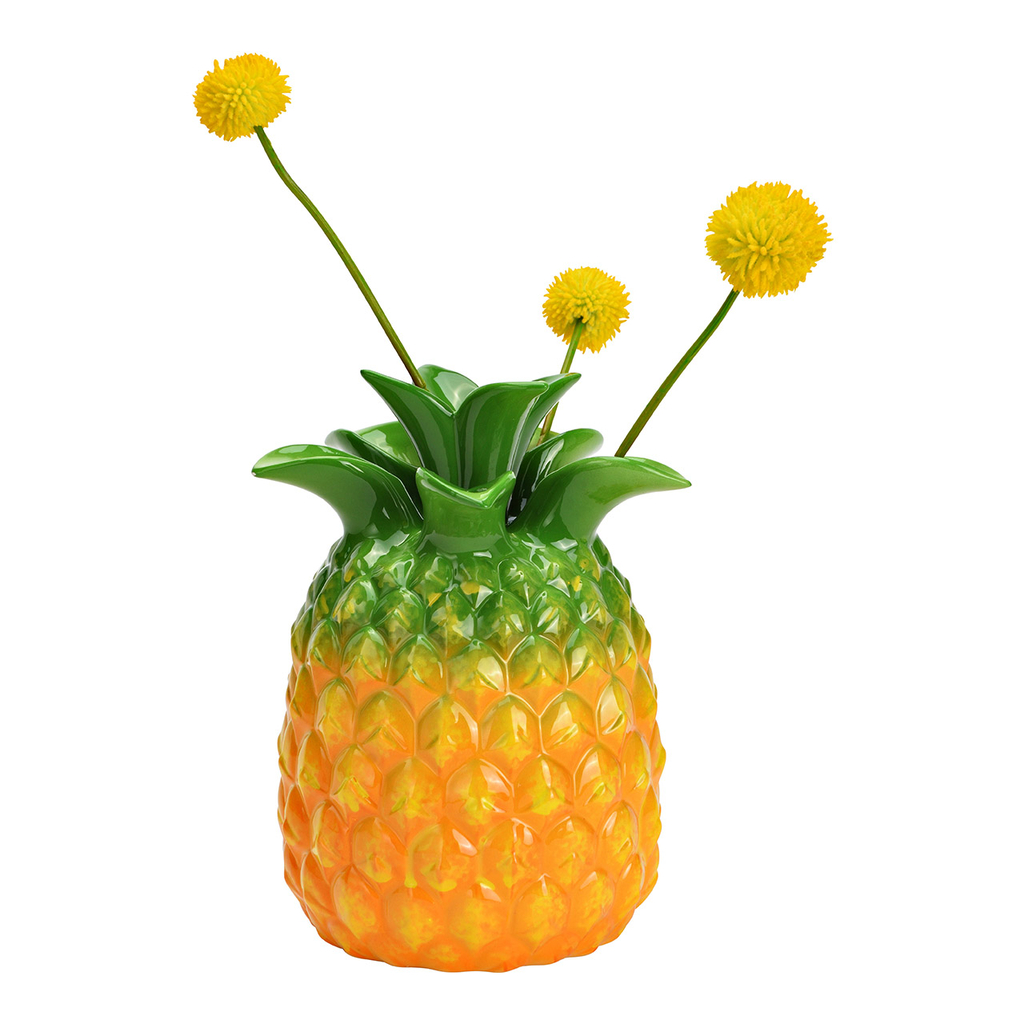 Vaas\u0020Ananas\u0020van\u0020keramiek,\u0020geel\u0020\u0028B\u002FH\u002FD\u0029\u002015x21x15cm