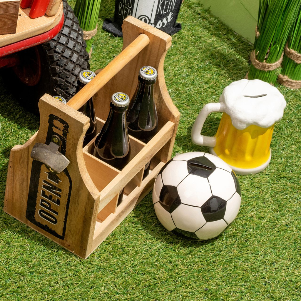 Spaarpot\u0020voetbal\u0020van\u0020keramiek,\u002013\u0020cm
