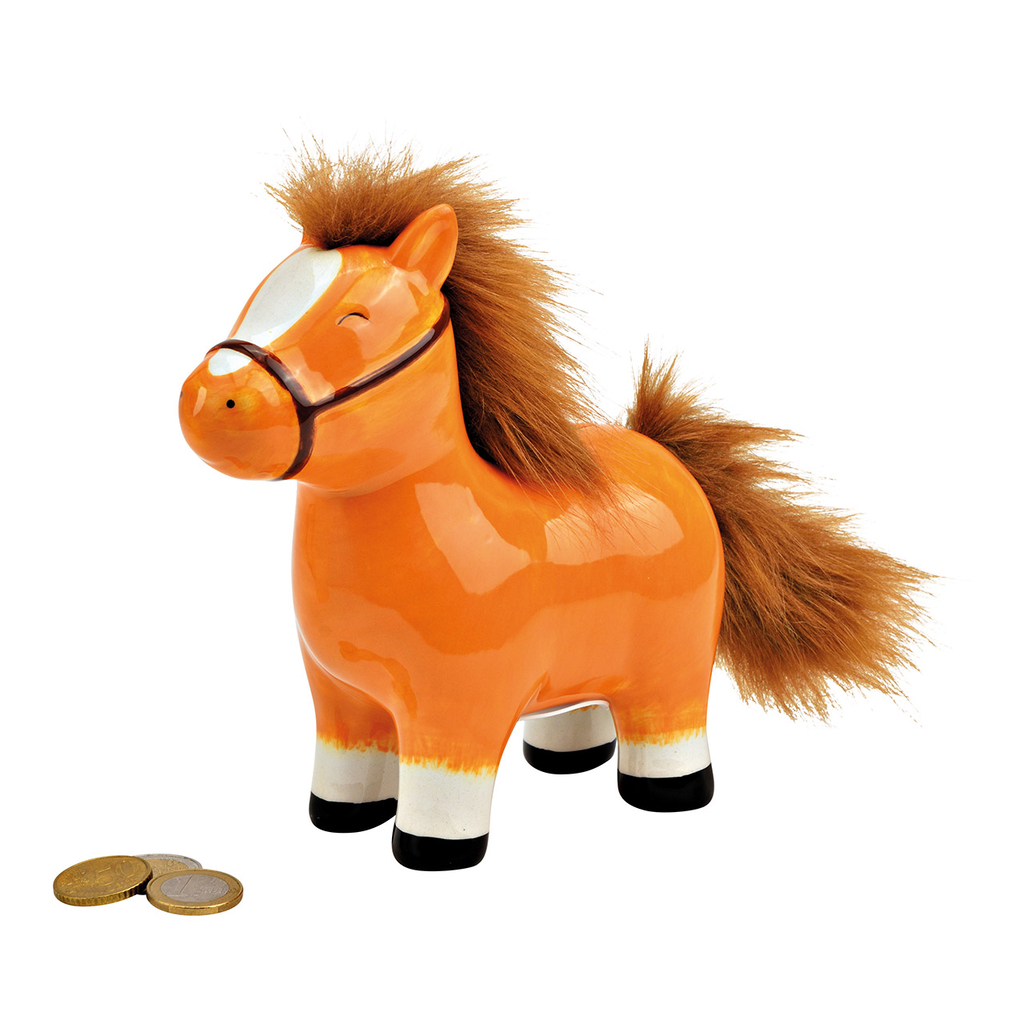 Spaarpot\u0020paard\u0020van\u0020keramiek\u0020bruin\u0020\u0028B\u002FH\u002FD\u0029\u002016x17x7cm