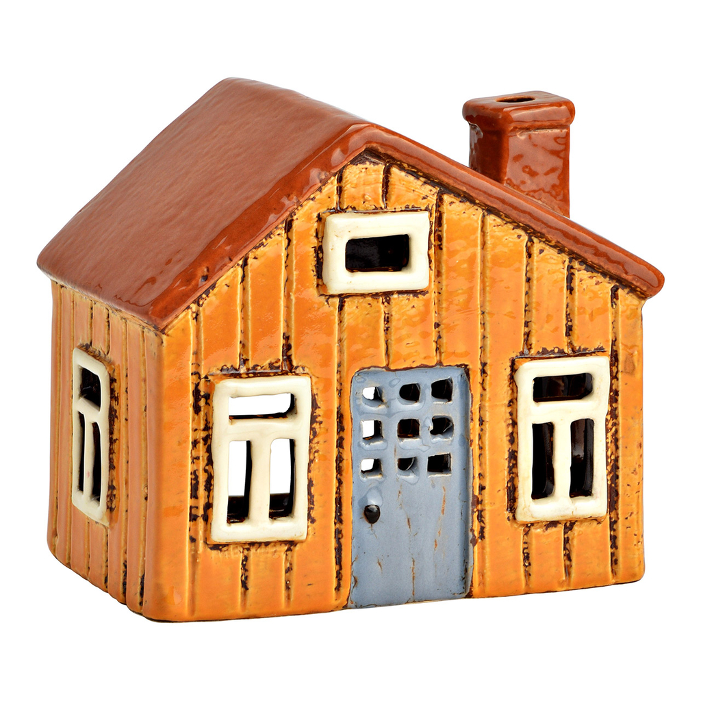 Lichthuis\u0020van\u0020aardewerk,\u0020bruin\u0020\u0028B\u002FH\u002FD\u0029\u002013x12x8cm