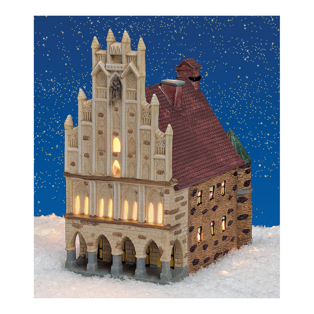 Wurm\u0020Lichthaus\u0020Rathaus\u0020M\u00FCnster\u0020van\u0020porselein,\u0020bruin\u002Frood\u0020\u0028B\u002FH\u002FD\u0029\u002017x14x15cm.