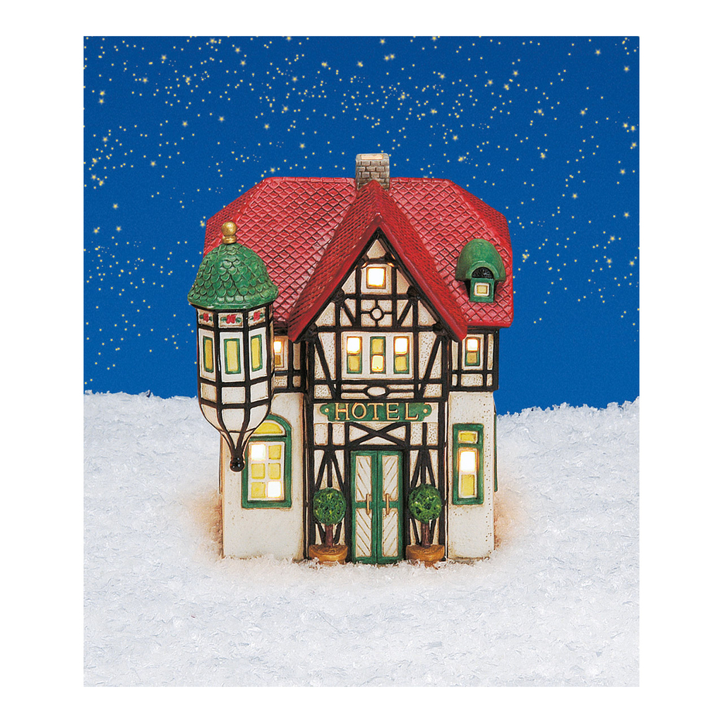 Wurm\u0020Lichthaus\u0020\u0022Hotel\u0022\u0020van\u0020porselein,\u0020kleurrijk\u0020\u0028B\u002FH\u002FD\u0029\u002015x19x12cm