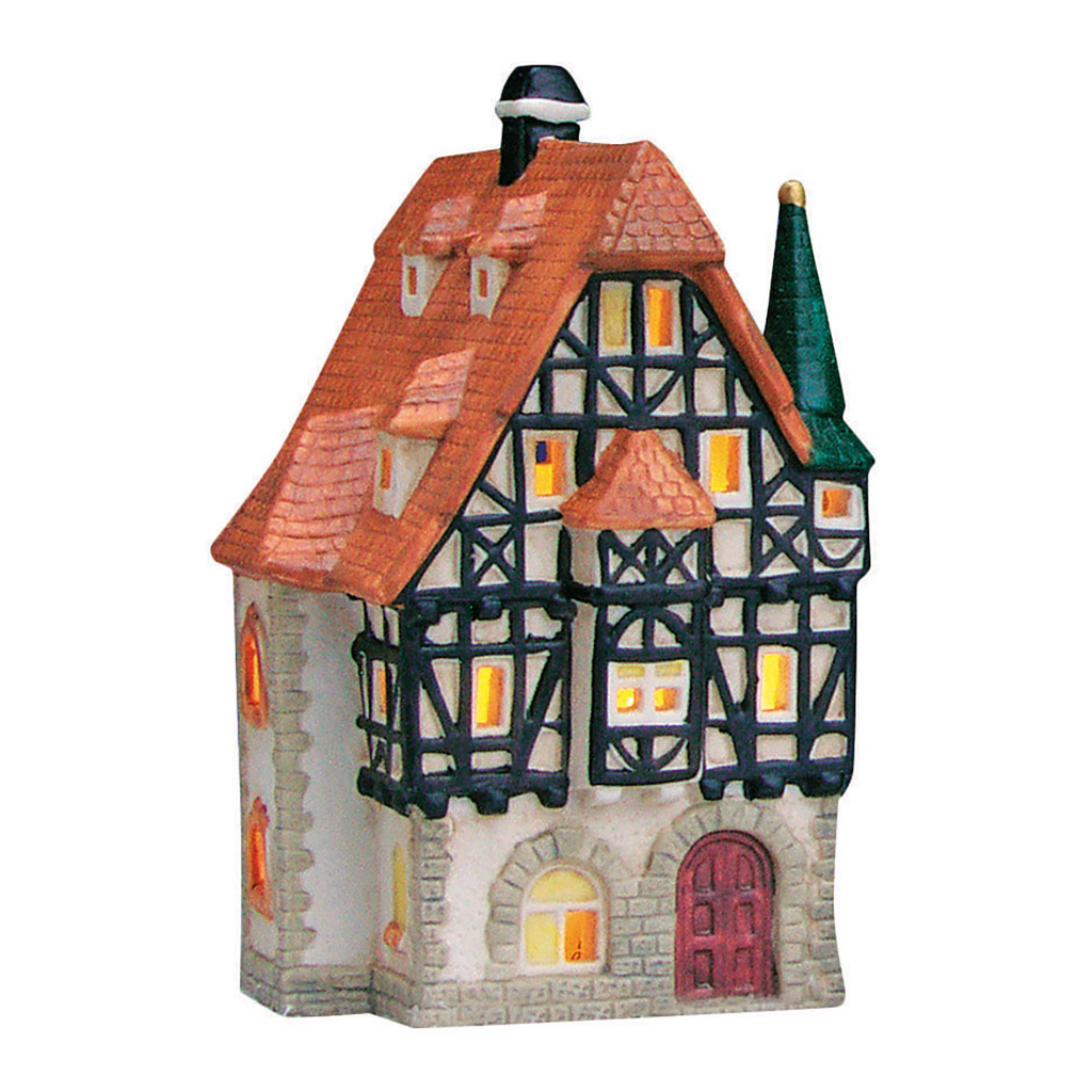 Wurm\u0020Lichthaus\u0020Apotheke\u0020Rothenburg\u002FTauber\u0020van\u0020porselein,\u0020veelkleurig\u0020\u0028B\u002FH\u002FD\u0029\u002010x19x10\u0020cm.