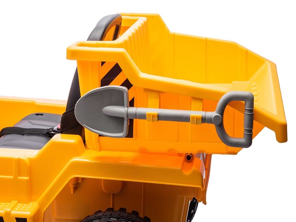 Werkvoertuig\u0020met\u0020bak\u002012volt\u0020elektrische\u0020kinderauto,\u00204\u0020motoren,\u0020rubberen\u0020banden\u0020en\u0020kunstleren\u0020stoel