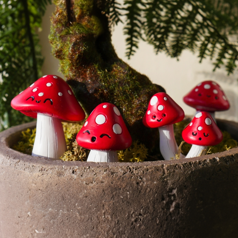 Gift\u0020Republic\u0020Plantenpot\u0020decoratie\u0020\u002D\u0020Paddenstoel