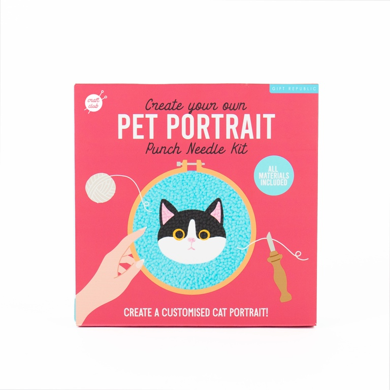 Gift\u0020Republic\u0020DIY\u0020kit\u0020\u002D\u0020Cat\u0020Punch\u0020Needle