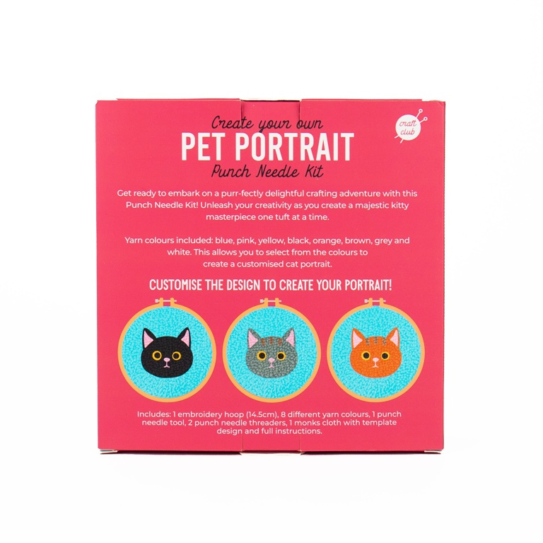 Gift\u0020Republic\u0020DIY\u0020kit\u0020\u002D\u0020Cat\u0020Punch\u0020Needle