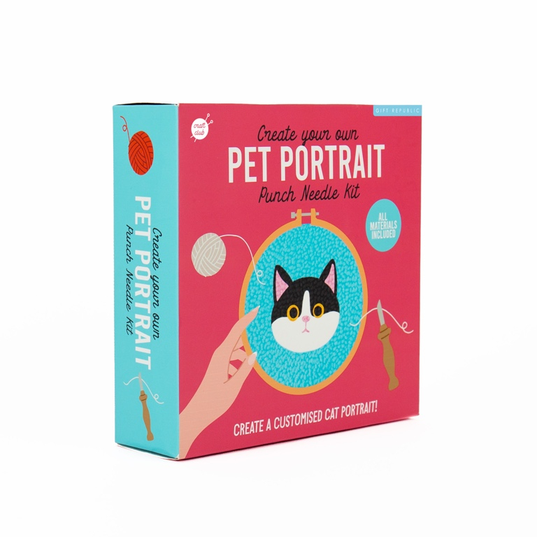 Gift\u0020Republic\u0020DIY\u0020kit\u0020\u002D\u0020Cat\u0020Punch\u0020Needle