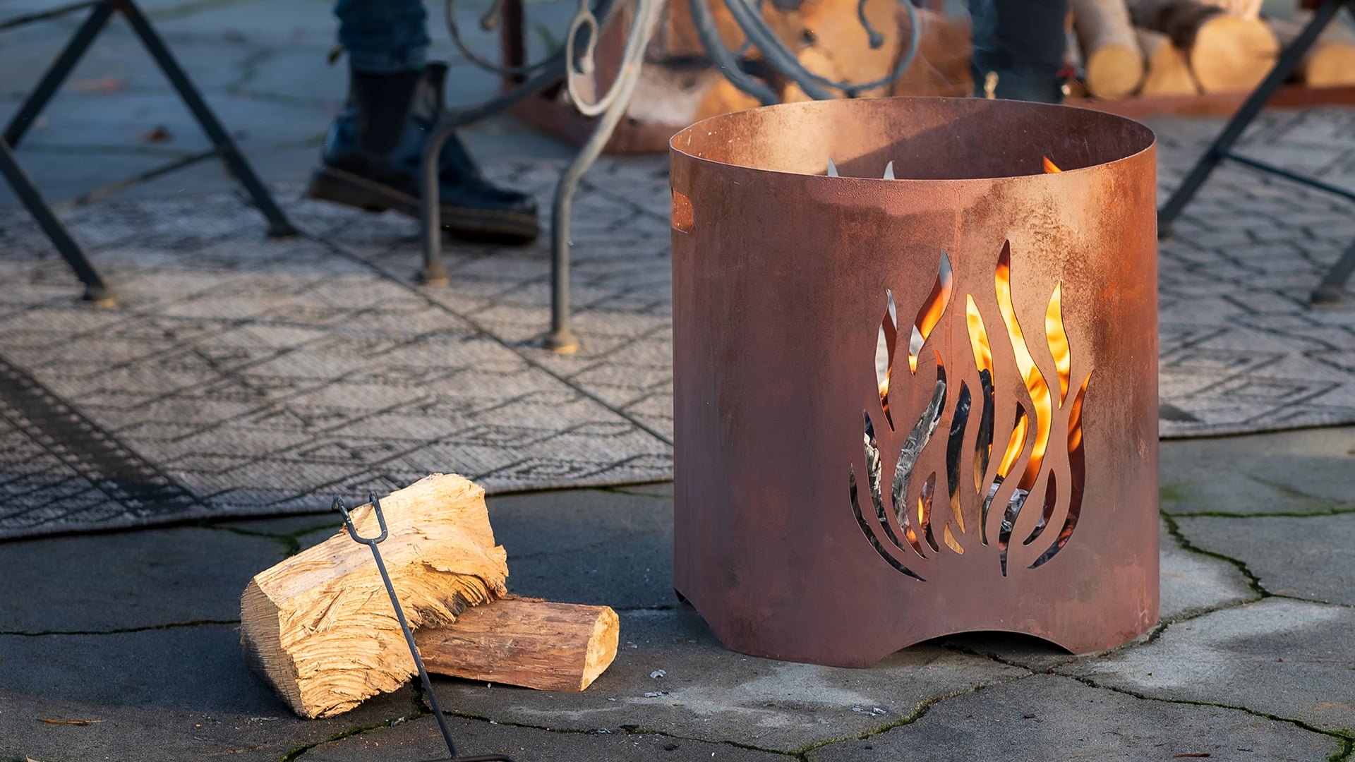 Robuuste\u0020Vuurkorf\u0020Handmade\u0020Roest