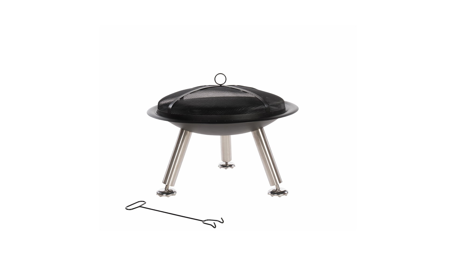 Chicago\u0020Vuurschaal\u0020Fireplace\u0020Staal\u0020Diameter\u002076cm\u0020Terrasverwarming\u0020Sfeerhaard