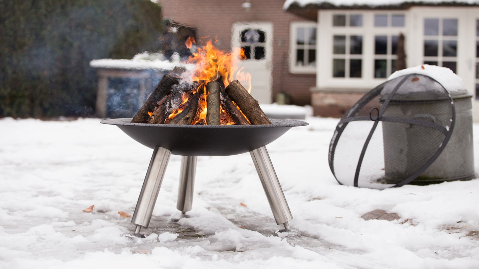 Chicago\u0020Vuurschaal\u0020Fireplace\u0020Staal\u0020Diameter\u002076cm\u0020Terrasverwarming\u0020Sfeerhaard