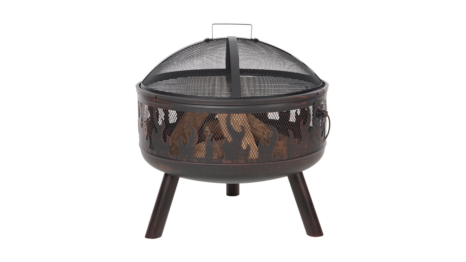 Blazer\u0020Vuurschaal\u0020Zwart\u002FBrons\u0020Fireplace\u0020Staal\u0020Diameter\u002060,5cm\u0020Terrasverwarming\u0020Sfeerhaard