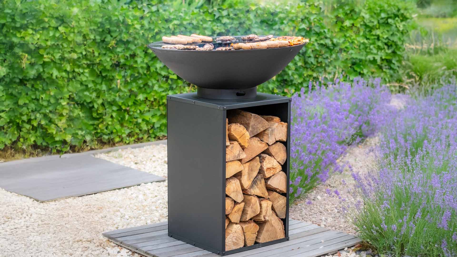 ONYX\u0020Klassieke\u0020Plancha\u0020BBQ\u002080\u0020cm\u0020Zwart\u0020Staal\u0020Hoogte\u0020101cm\u0020Industrieel\u0020Grill\u0020