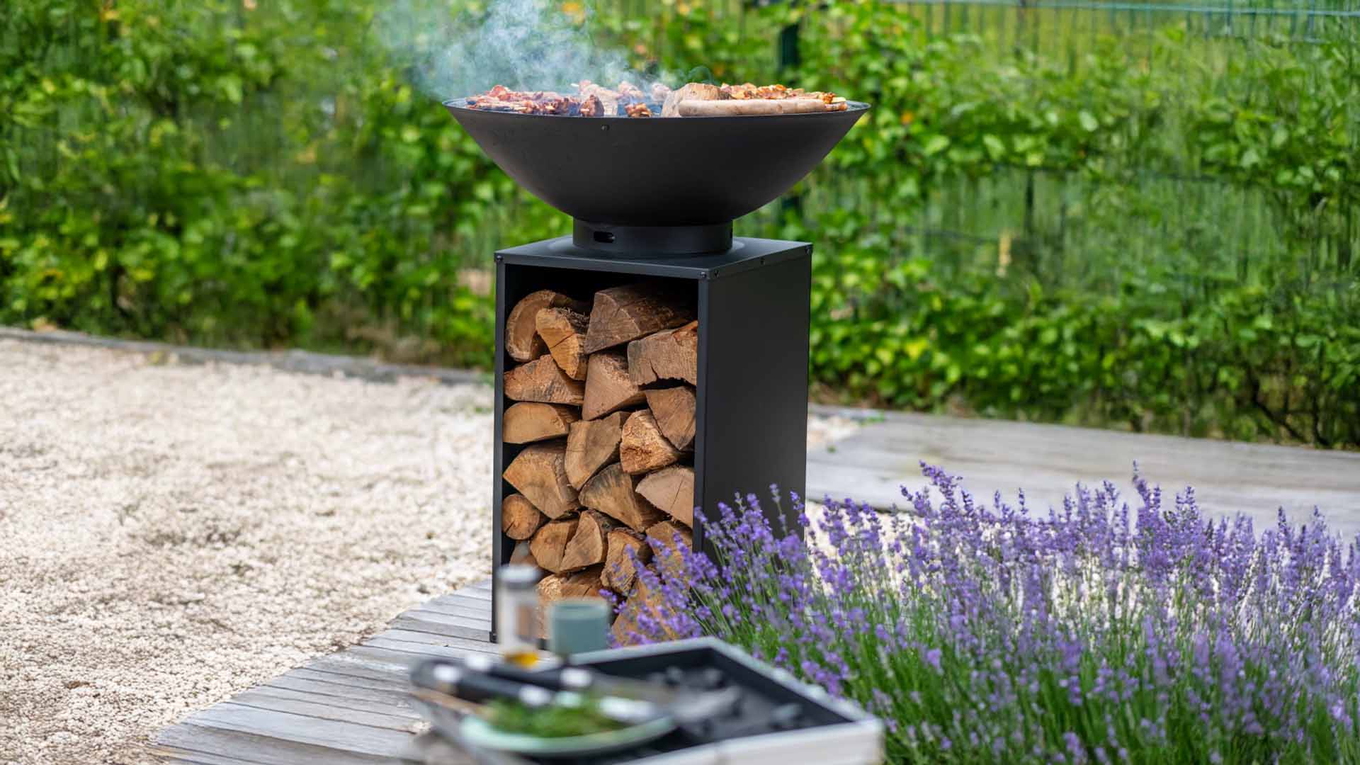 ONYX\u0020Klassieke\u0020Plancha\u0020BBQ\u002080\u0020cm\u0020Zwart\u0020Staal\u0020Hoogte\u0020101cm\u0020Industrieel\u0020Grill\u0020
