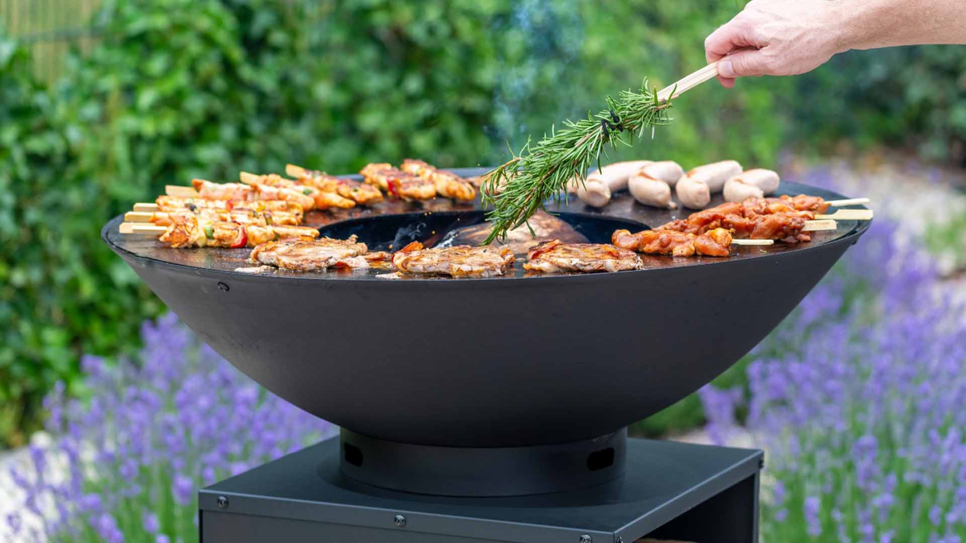 ONYX\u0020Klassieke\u0020Plancha\u0020BBQ\u002080\u0020cm\u0020Zwart\u0020Staal\u0020Hoogte\u0020101cm\u0020Industrieel\u0020Grill\u0020