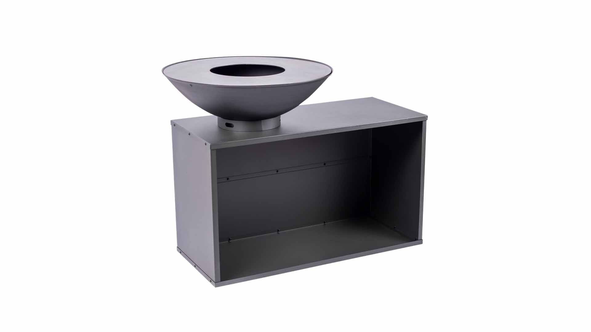 ONYX\u0020Tafel\u0020Zwart\u0020Staal\u0020Plancha\u0020Vuurschaal\u0020Stevig\u0020staal\u0020BBQ\u0020Grill