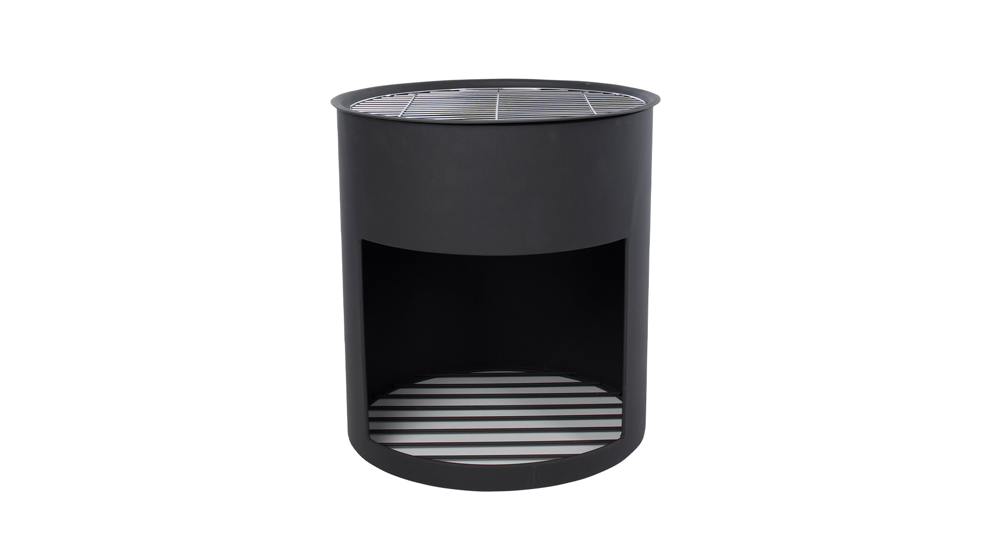 Milshire\u0020Vuurton\u0020Zwart\u0020Fireplace\u0020Stevig\u0020staal\u0020Diameter\u002045cm\u0020Terrasverwarming\u0020Sfeerhaard